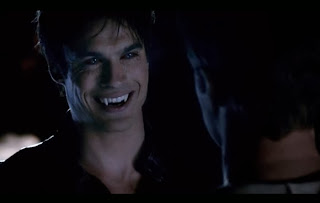 Resultado de imagem para damon transformado em vampiro