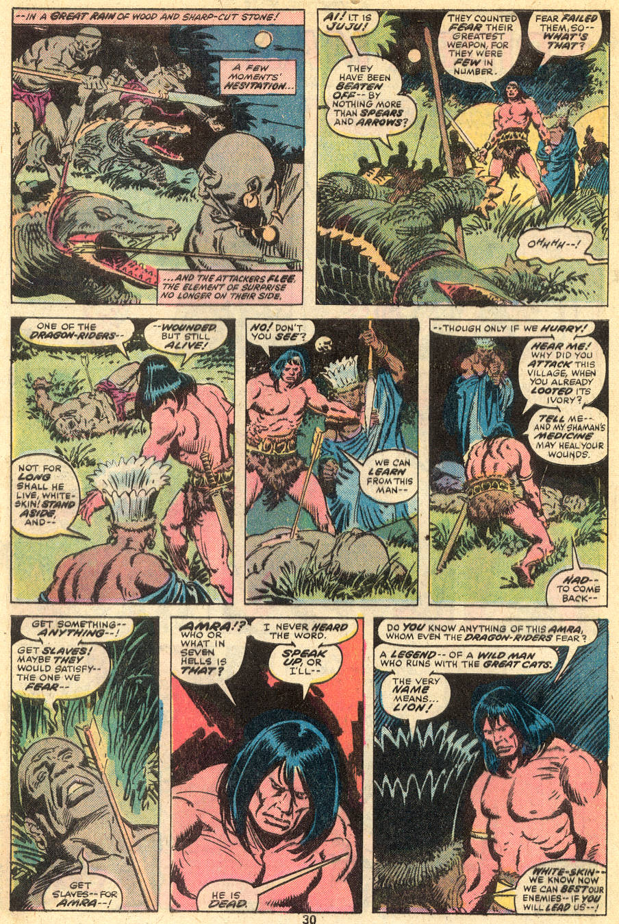 Read online Conan the Barbarian (1970) comic -  Issue #60 - 17