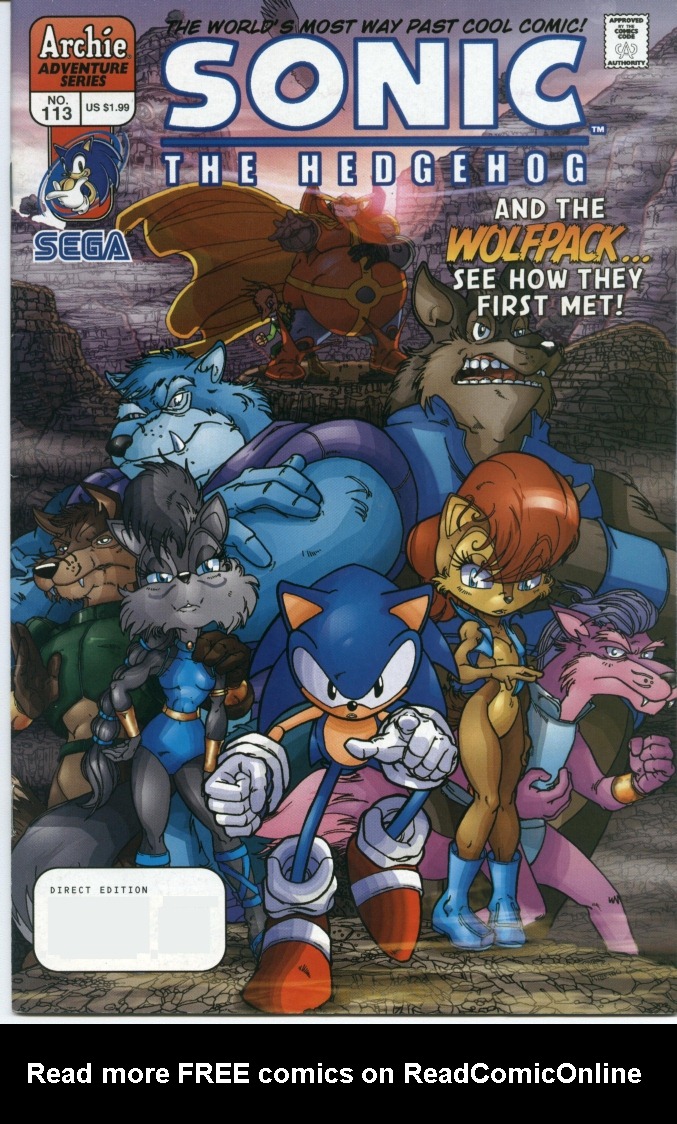 Read online Sonic The Hedgehog comic -  Issue #113 - 1