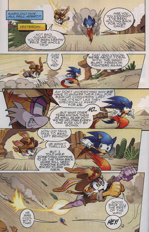 Read online Sonic The Hedgehog comic -  Issue #217 - 5