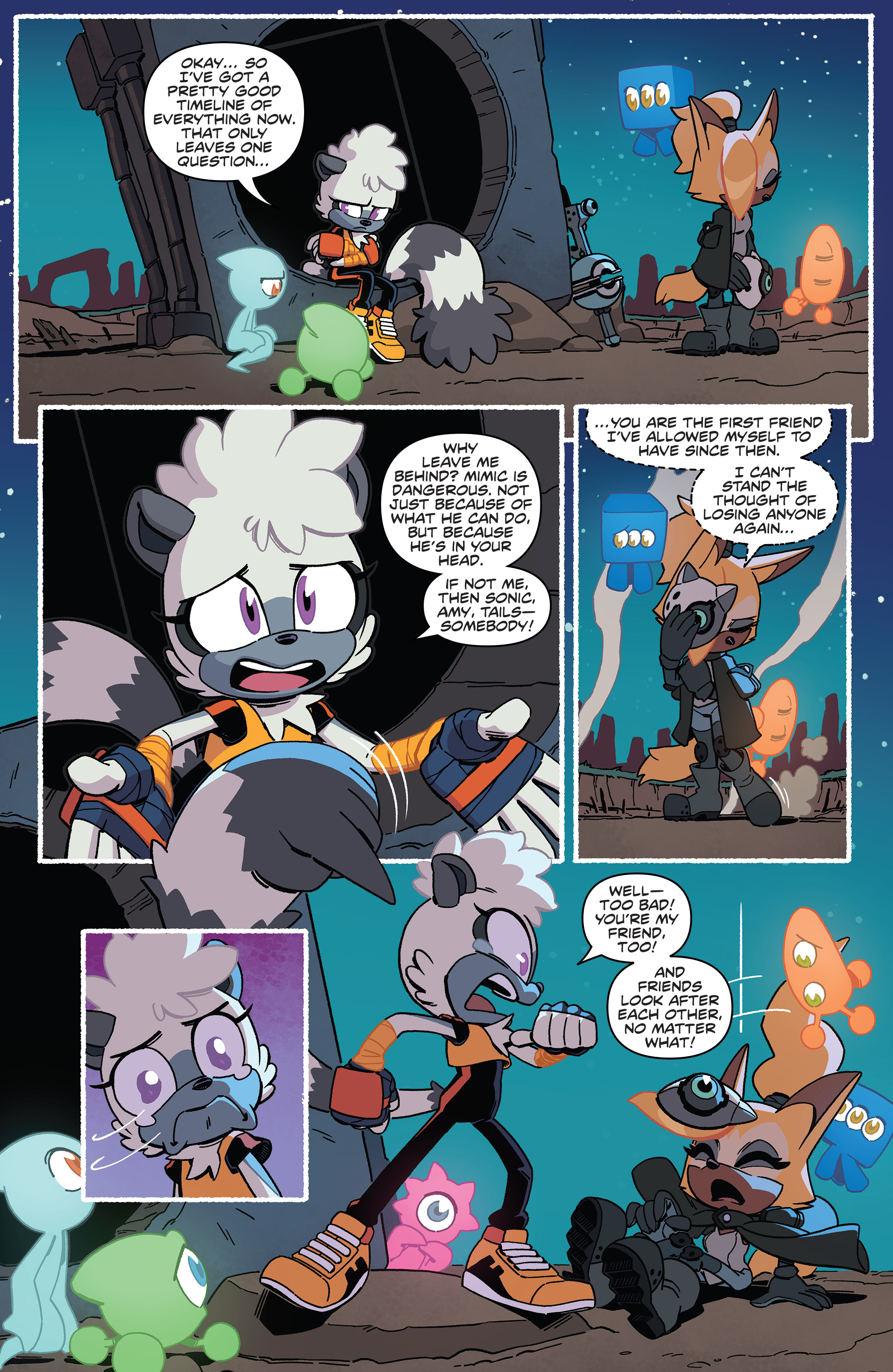 Read online Sonic the Hedgehog: Tangle & Whisper comic -  Issue #3 - 17