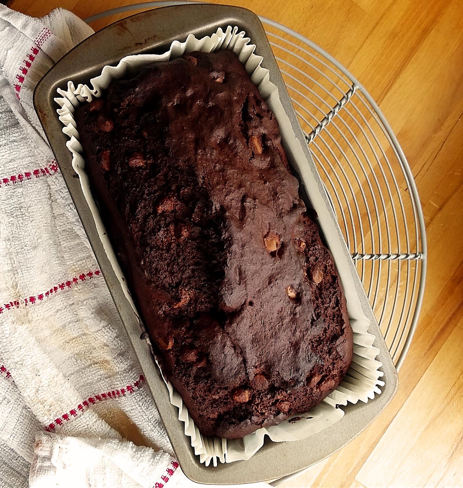 Lancashire Food Double chocolate banana bread, great way of using