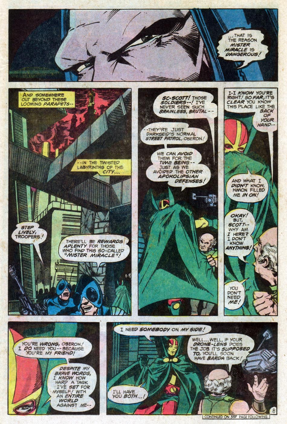 Read online Mister Miracle (1971) comic -  Issue #21 - 12