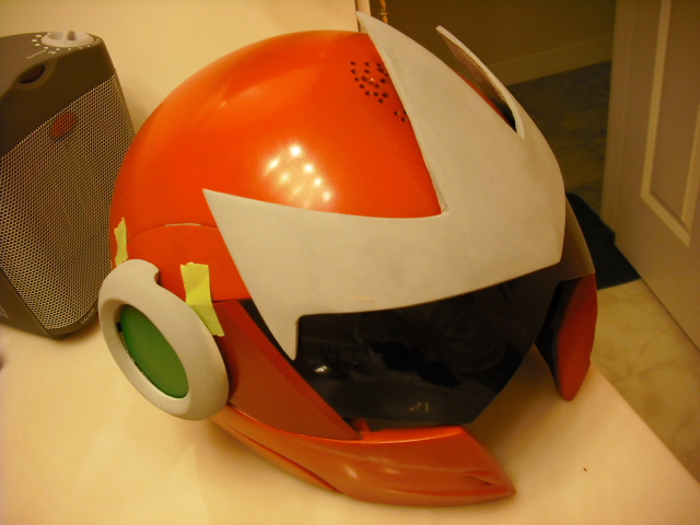 DestructoBlog: Protoman Helmet (Progress 5)