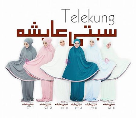 Telekung Inovasi MAsa Kini Sangat Selesa Dibawa Untuk Solat