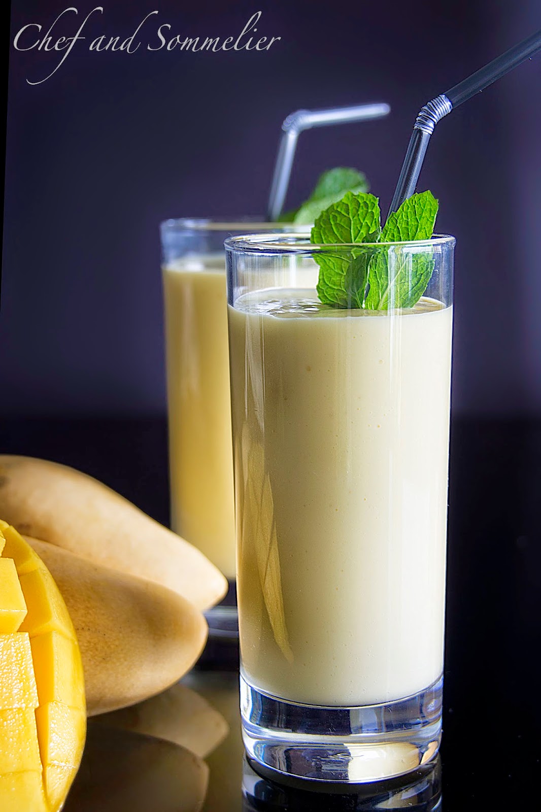 Chef and Sommelier Mango Lassi