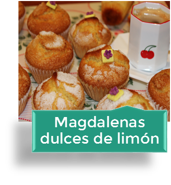 MAGDALENAS CASERAS DE LIMÓN