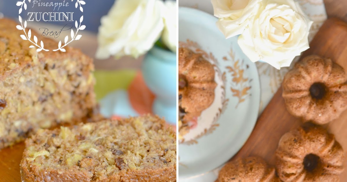 Zucchini Pineapple Bundt Cake Zucchini Pineapple Bundt Cake