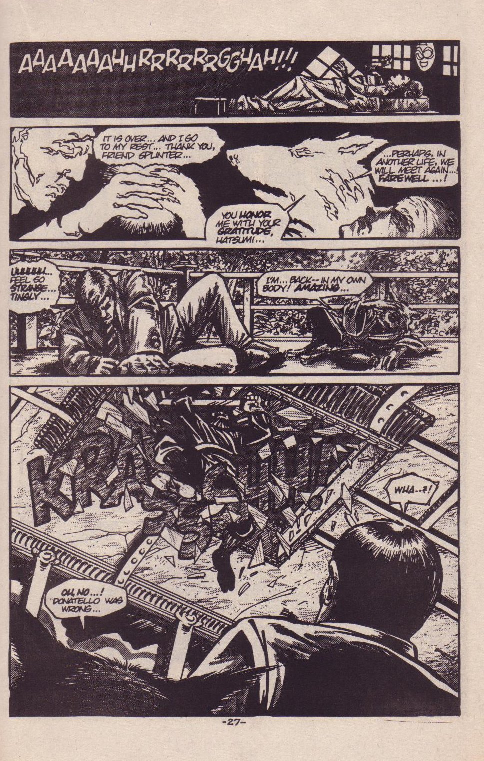 Read online Teenage Mutant Ninja Turtles (1984) comic -  Issue #9 - 29