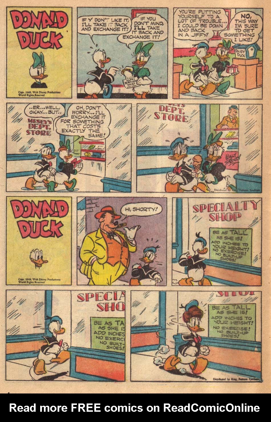 Read online Walt Disney's Comics and Stories comic -  Issue #134 - 32