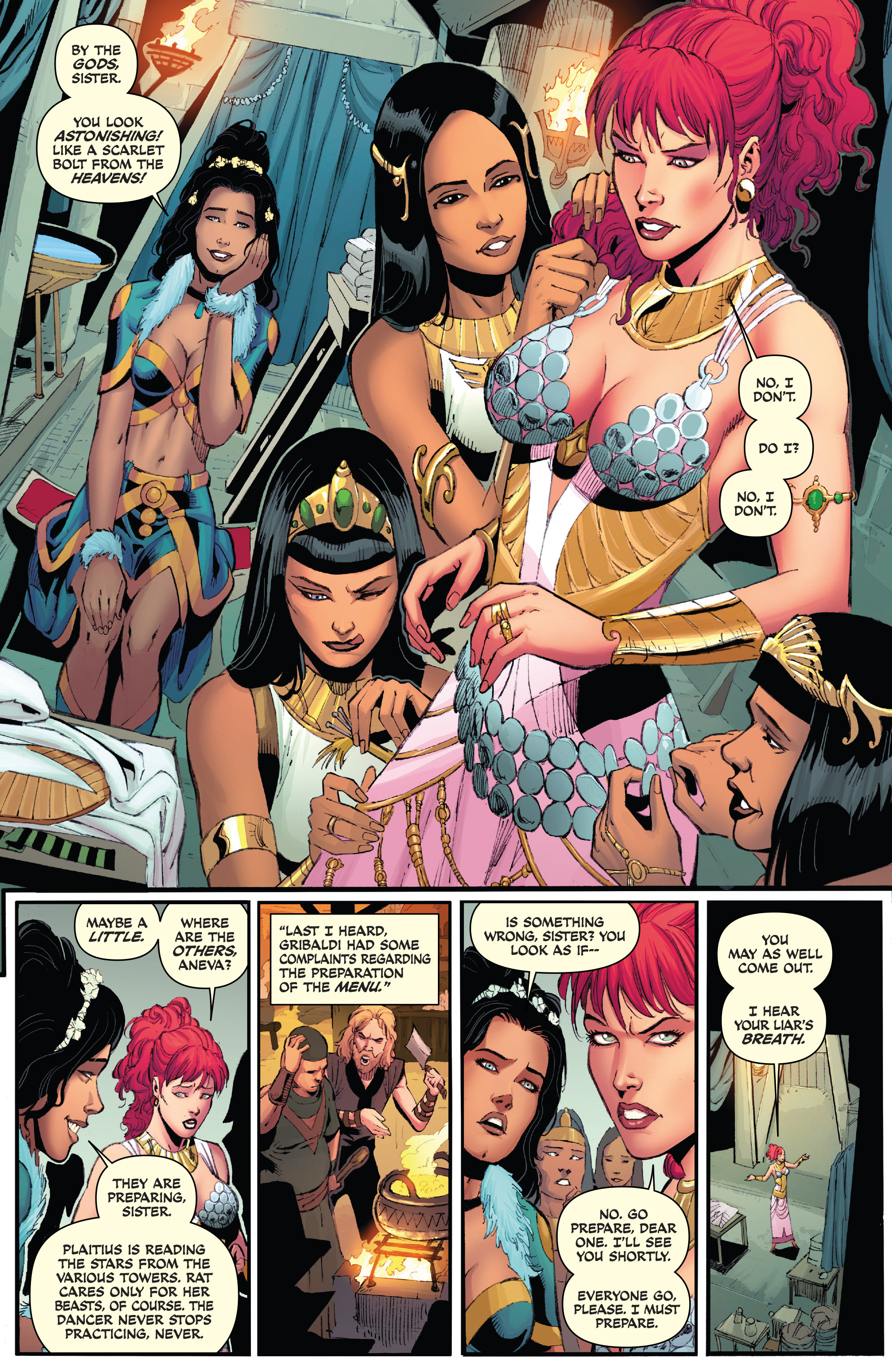 Read online Red Sonja (2013) comic -  Issue #12 - 13