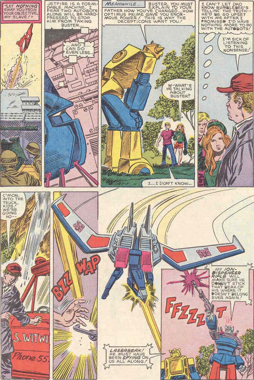 Read online The Transformers (1984) comic -  Issue #11 - 16
