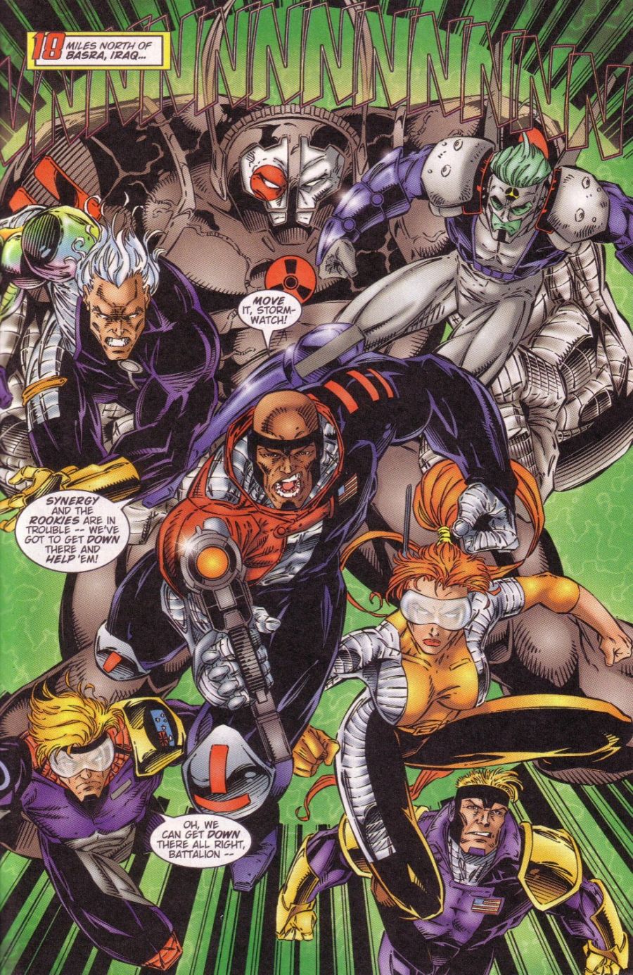 Read online Stormwatch (1993) comic -  Issue #31 - 2