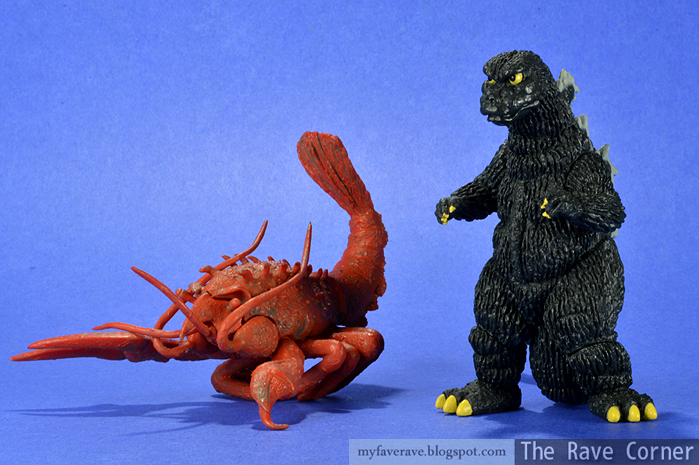 SD Ebirah Figure from Godzilla Soukougeki Set Bandai 2001 1966 