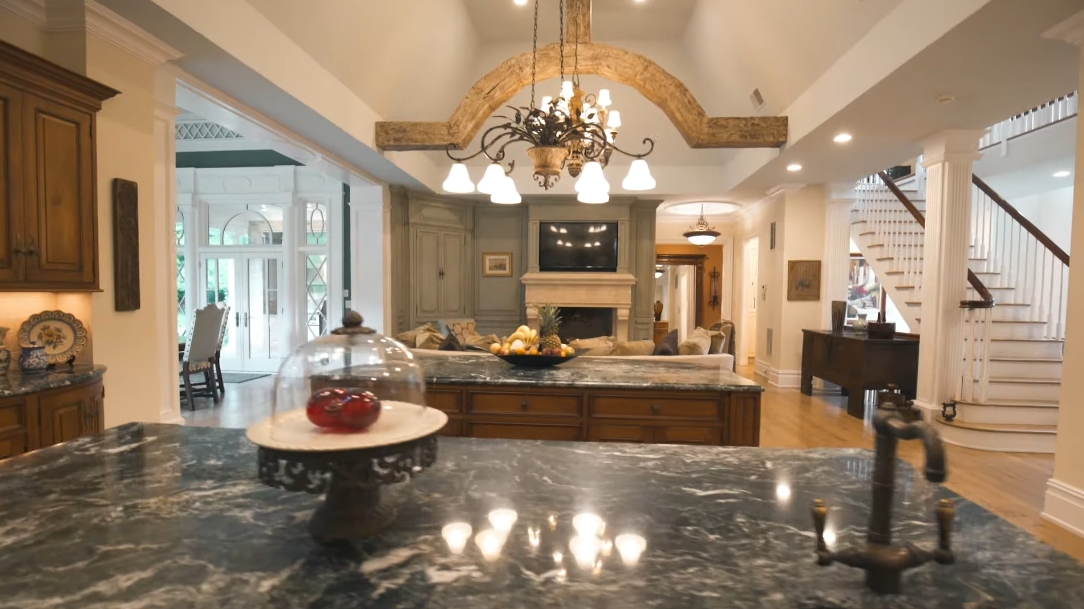 56 Interior Design Photos vs. 1 Alford Dr, Saddle River, NJ Luxury Mansion Tour