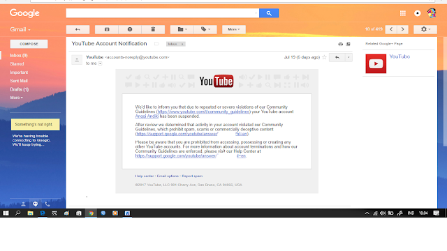 Cara Memulihkan Akun Youtube Yang Di Tangguhkan Cara Memulihkan Akun Youtube Yang Di Tangguhkan