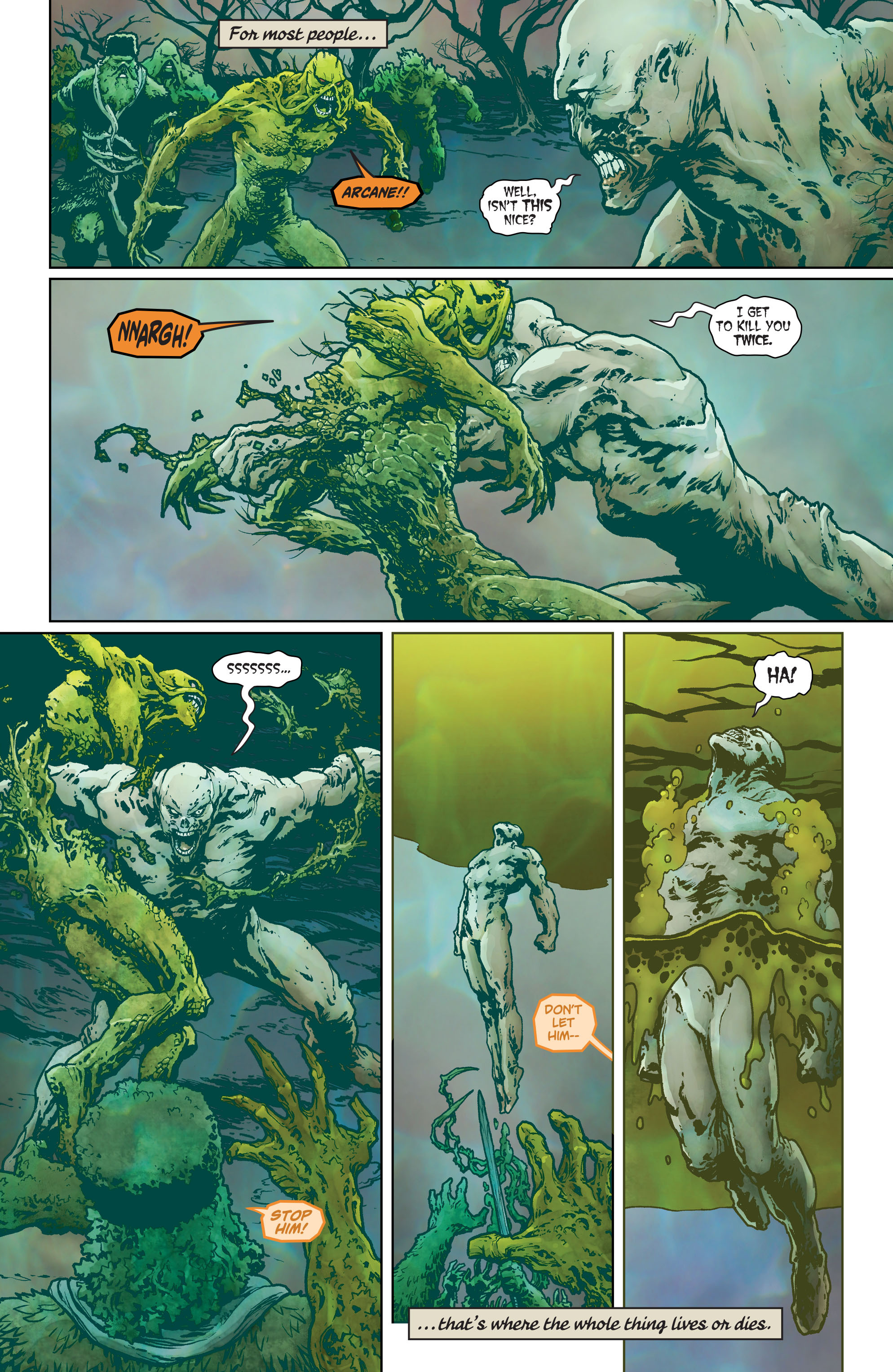 Read online Swamp Thing (2011) comic -  Issue #40 - 3