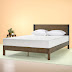 Zinus Cassandra 12 Inch Wood Platform Bed with Headboard, Twin
