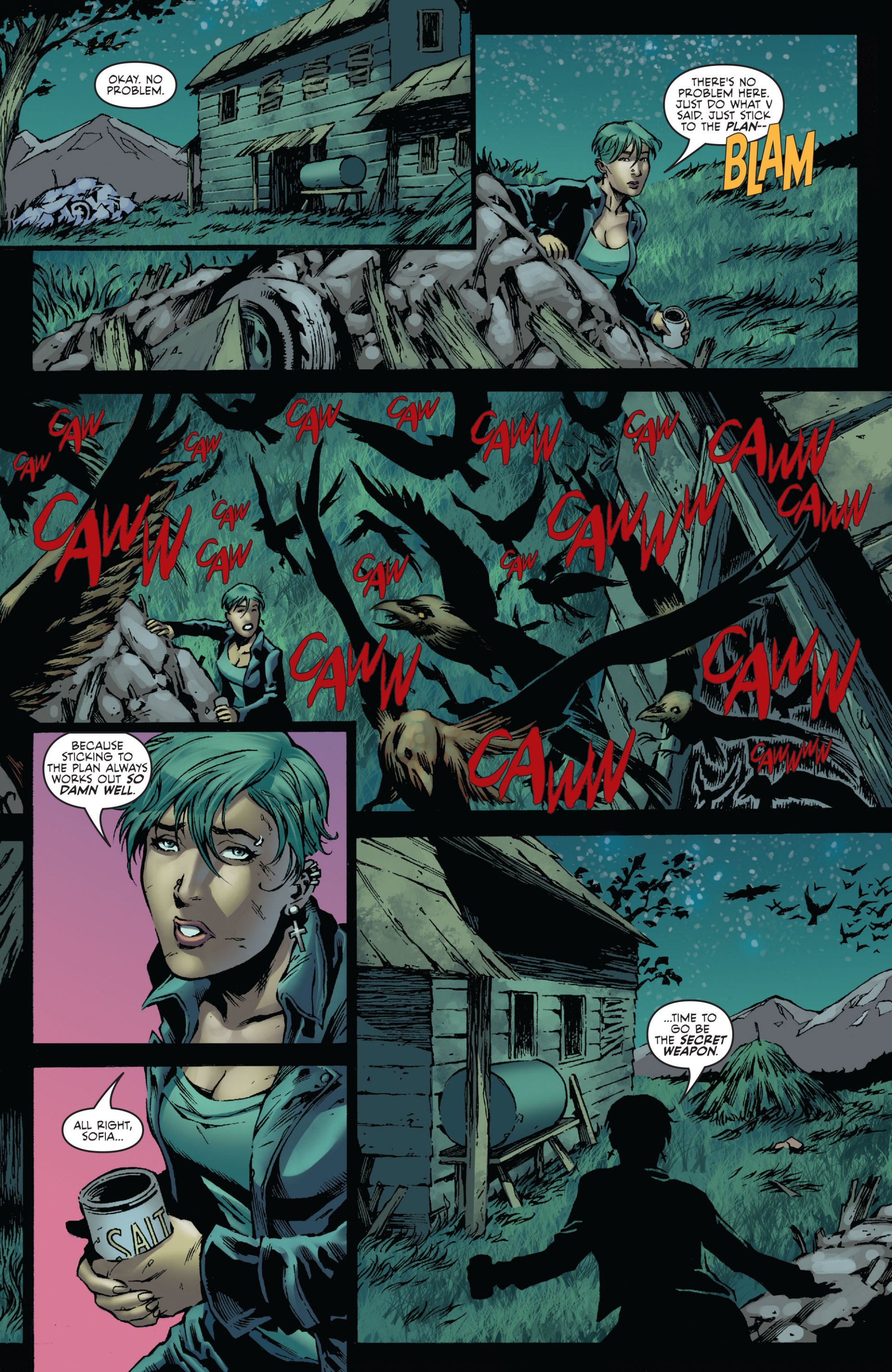 Read online Vampirella (2010) comic -  Issue #10 - 15