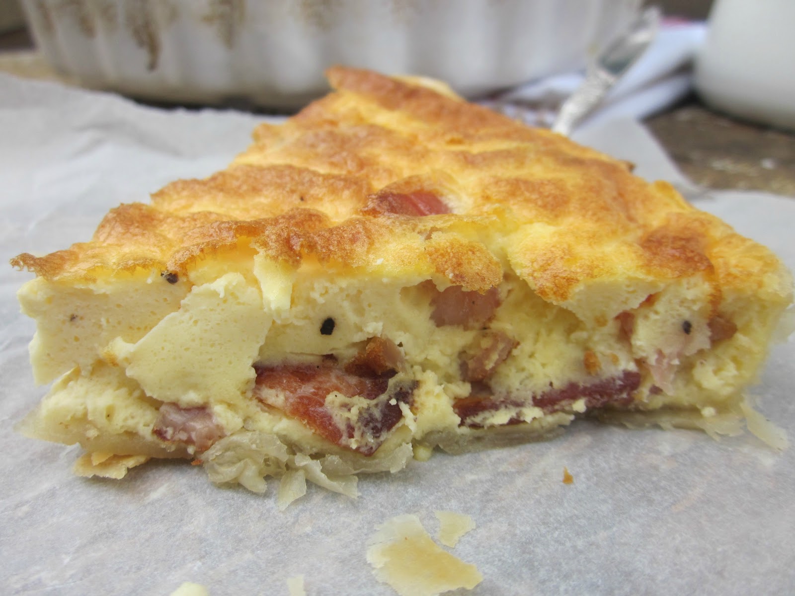 bacon recipe NEW 277 BACON AND EGG QUICHE RECIPE NO PASTRY