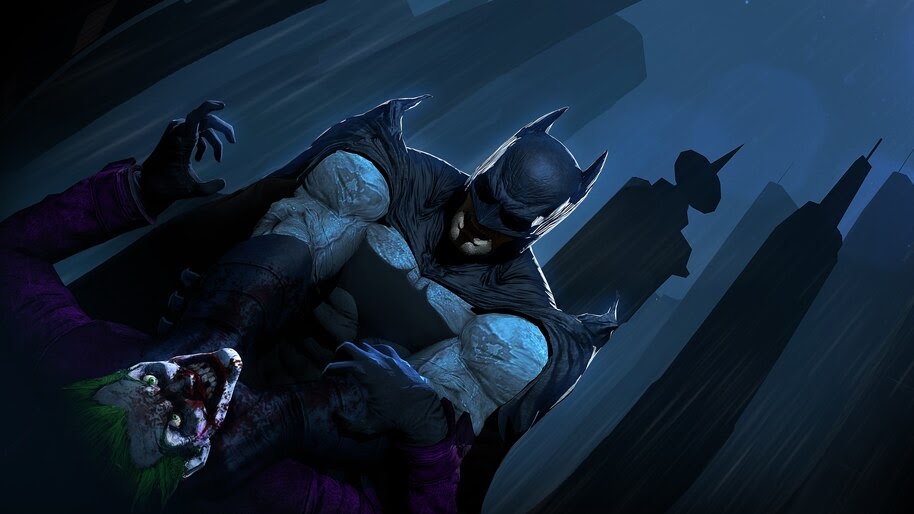 Batman vs. Joker, DC, Comics, 4K, #6.1315