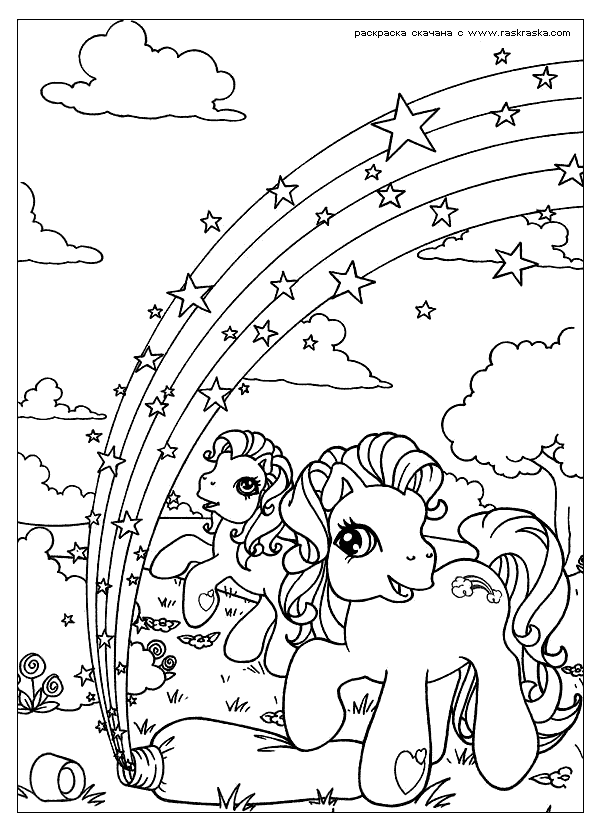 Kids Page: My Little Pony 20 Kids Coloring Pages