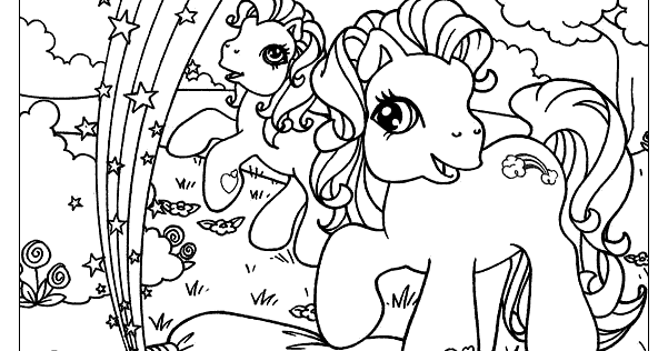 Kids Page: My Little Pony 20 Kids Coloring Pages