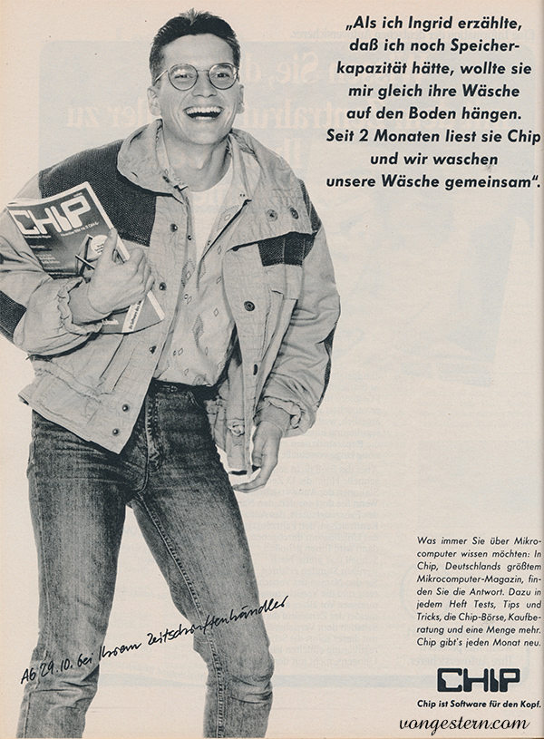 vongestern Blog Chip (1984)