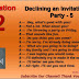 Lesson 22. Declining an Invitation to a Party (2)