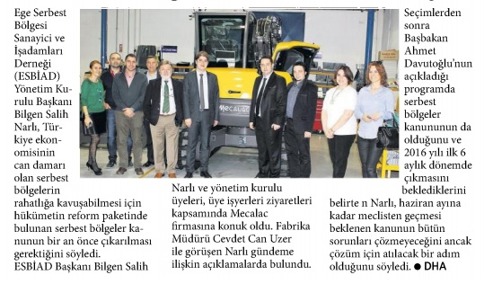 Serbest Bolge Haberleri Mart 2016