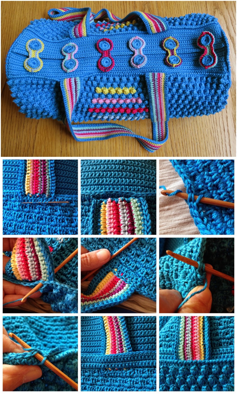 Ergahandmade Crochet Bag + Free Pattern + Diagrams