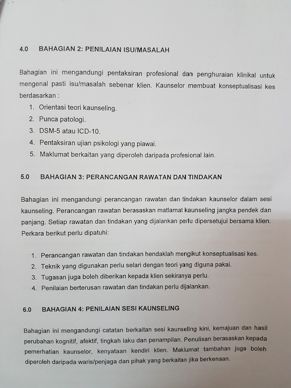 10+ Contoh Penulisan Laporan Sesi Kaunseling Individu | My Makalah