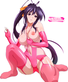 High School DxD - Himejima Akeno Render 114