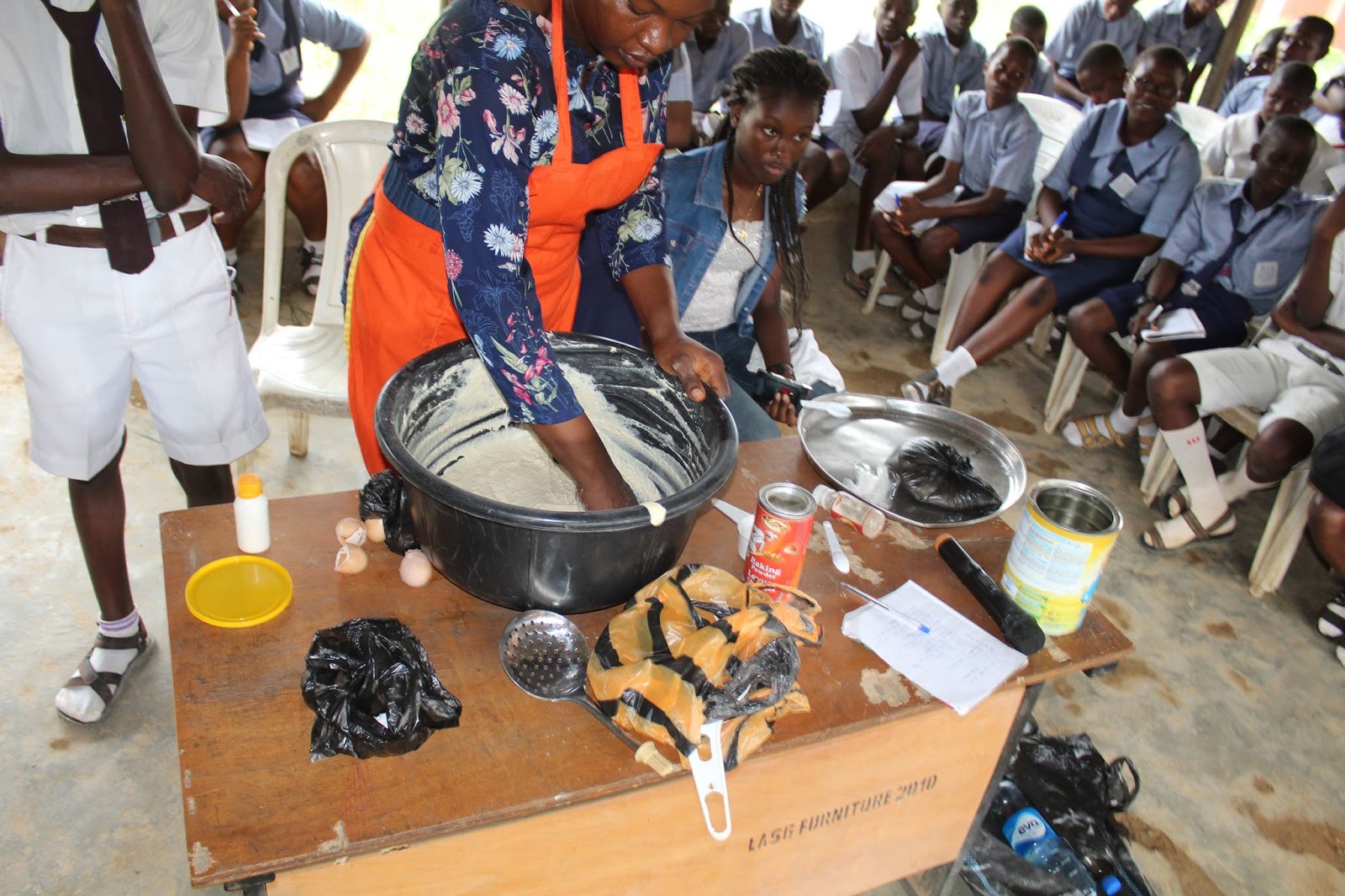 The David Tyler Trust International Projects Nigeria ; baking and