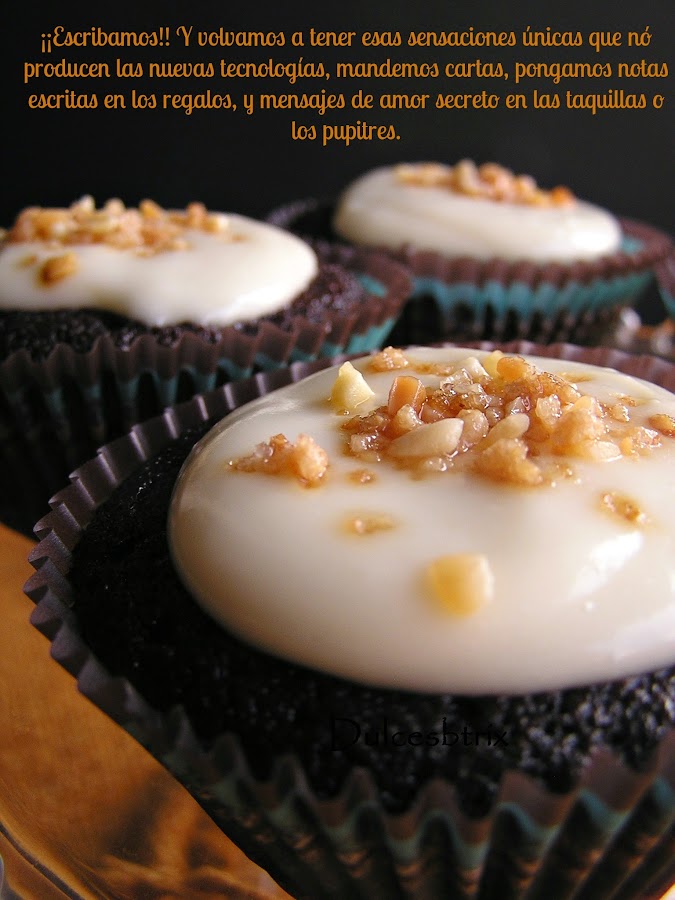 Cupcakes de café irlandes