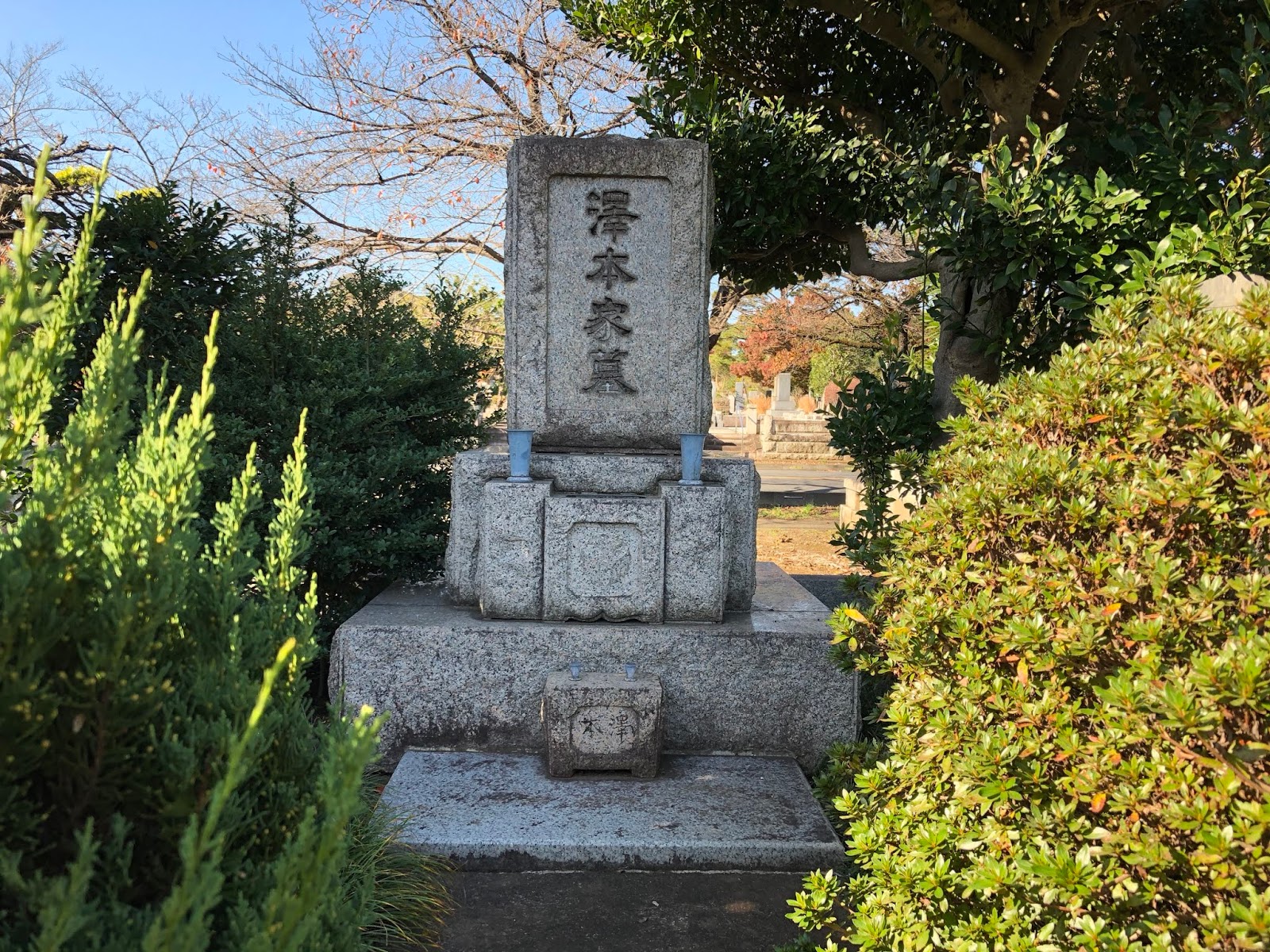 沢本頼雄(さわもと よりお)墓マイラーが行く。