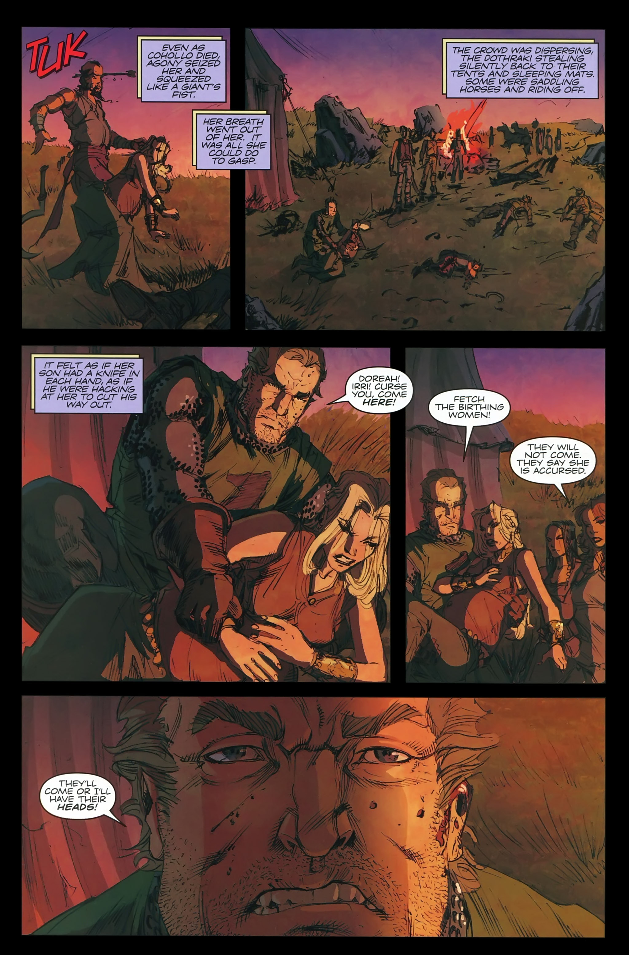Read online A Game Of Thrones comic -  Issue #22 - 30