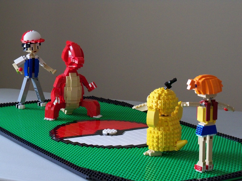 DeToyz: Lego MOC - Pokemon Battle