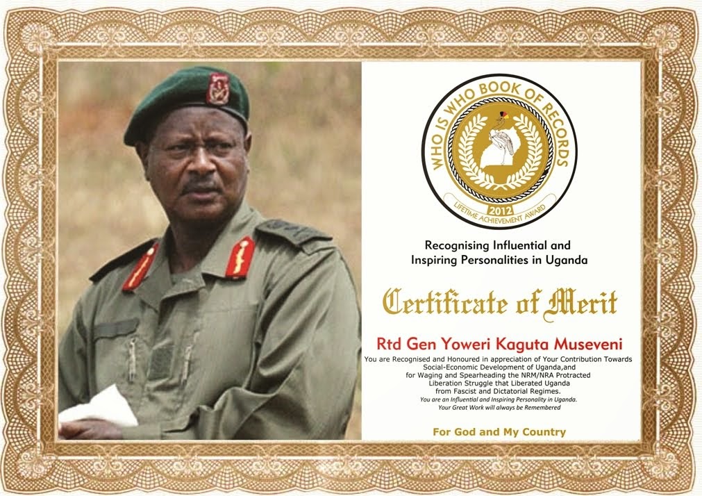 [UAH] GEN YOWERI KAGUTA MUSEVENI MOST INFLUENTIAL AND POPULAR