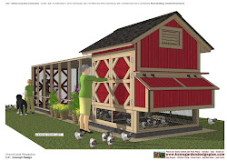 chicken coop plans l102 construction build thank garden