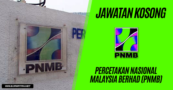 jawatan kosong terbaru PNMB 2018