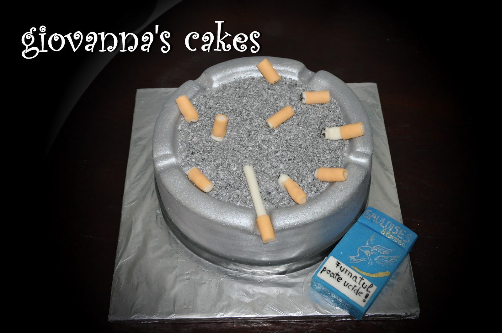 Giovanna S Cakes Ash Tray Cake
