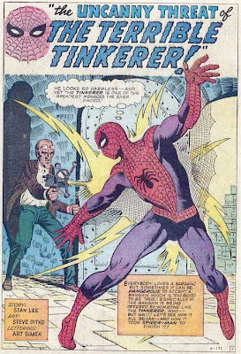 Amazing Spider-Man #2, the Terrible Tinkerer, Steve Ditko