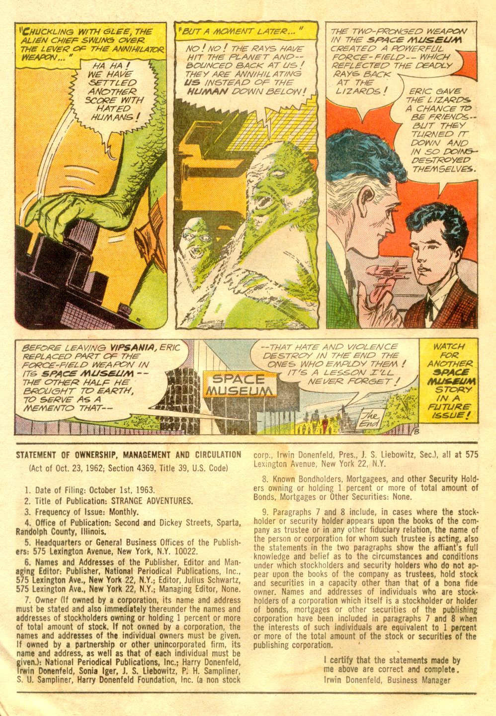 Read online Strange Adventures (1950) comic -  Issue #161 - 32