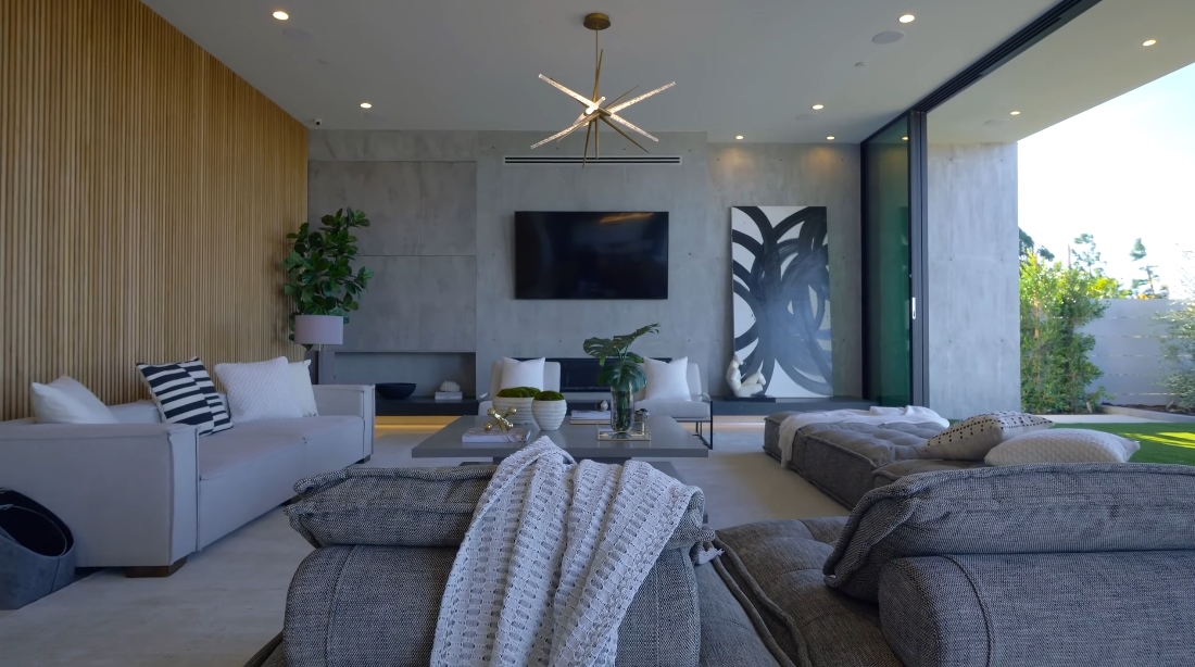 32 Interior Design Photos vs. 2103 Linda Flora Dr, Los Angeles, CA Luxury Home Tour