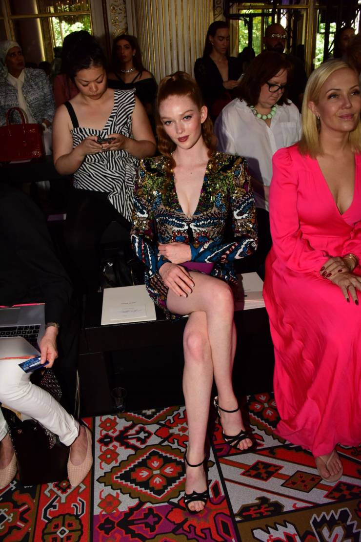 Larsen Thompson At Zuhair Murad Haute Couture FallWinter - Hollywood Stars