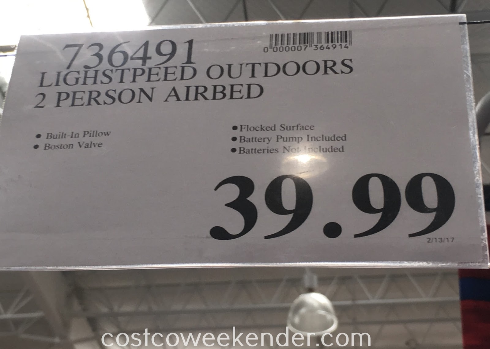 February 2017 Costco Weekender