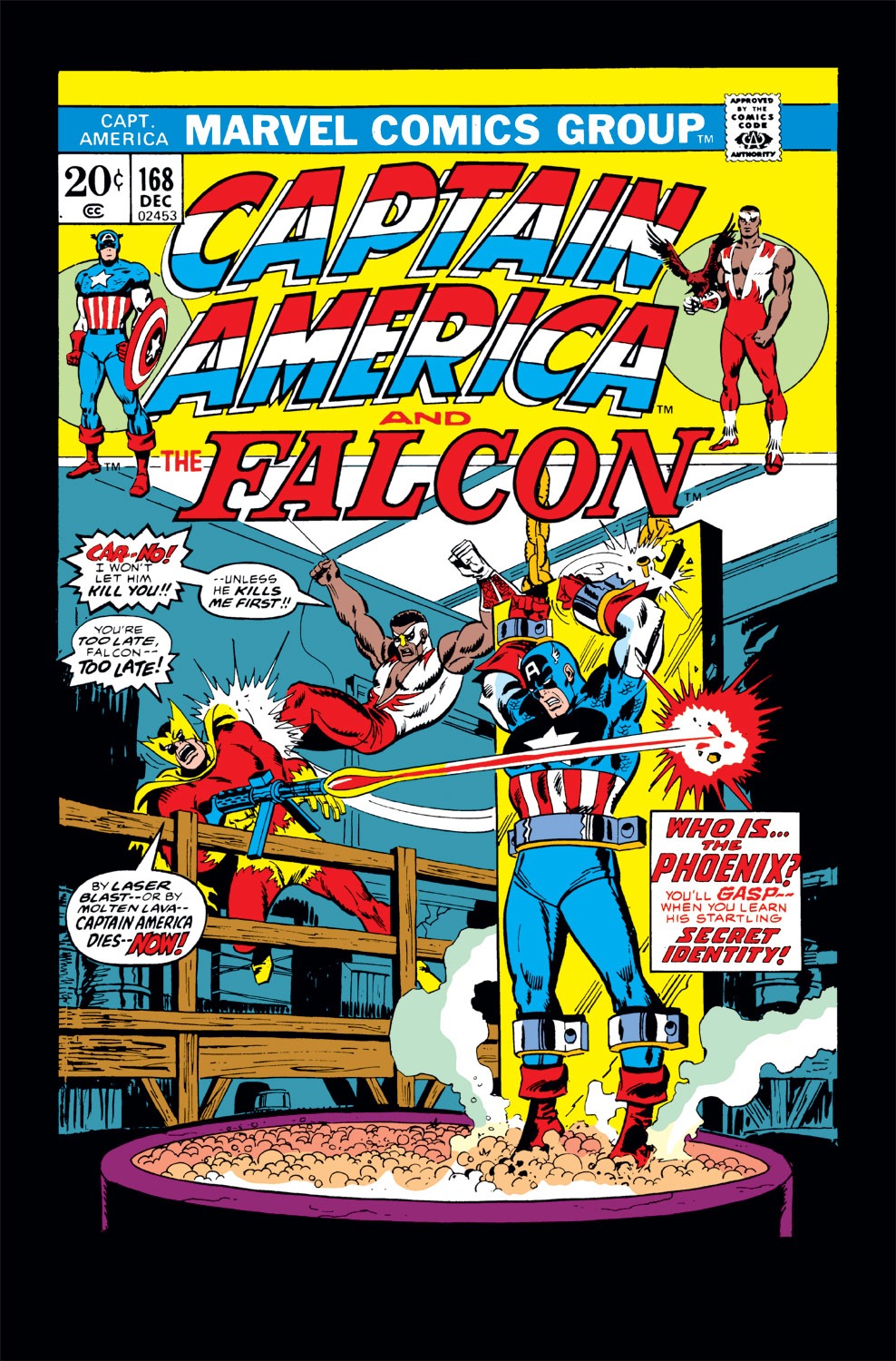 Read online Captain America (1968) comic -  Issue #168 - 1