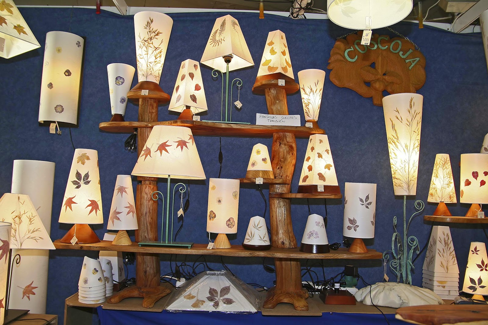 Blog Spanishands. Feria de Artesanía ASÍ SE HACEN LAS LÁMPARAS DE