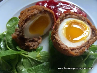 Duck Duck Scotch Egg at The Cavalier restaurant in San Francisco